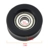 Briny River Rowing Machine Bearing Wheel OD 35mm Thickness 14.5mm