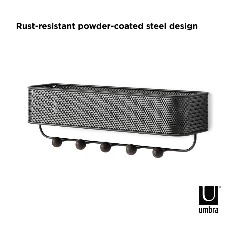 umbra Wall-Mounted Hook Storage Organizer Box Mesh Wall Hook Wall-Mounted