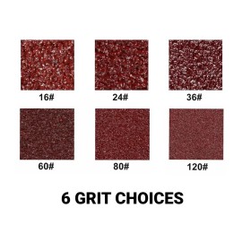 USA Local Stock-25PCS 4-1/2"x 7/8" Fiber Resin Sanding Disc Aluminum Oxide 16 24 36 60 80 120 Gritsize: 115x22mm, material: Aluminum Oxide, grit: 25PCS-80#
