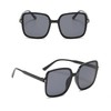Sunglasses square frame black wide square sunglasses daily sunglasses wide square sunglasses 10ea