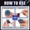 Glarks 30Pcs Sanding Discs Assortment Kit, 2 Inch Quick Change
