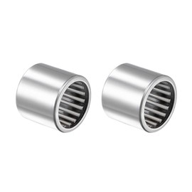 uxcell SCE1416 Needle Roller Bearings, Drawn Cup Open End, 7/8-inch Bore 1-1/8-inch OD 1-inch Width 22100N Static Load 38000N Dynamic Load 2pcs