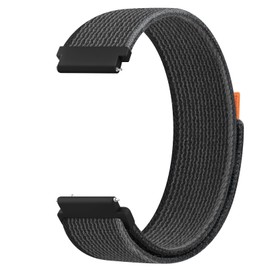 Meliya Nylon Bands Compatible with Coros Pace 3/Apex Pro Watch Band, Soft Nylon Sport Loop Replacement Wristband for Coros Pace 3 Watch (Black)