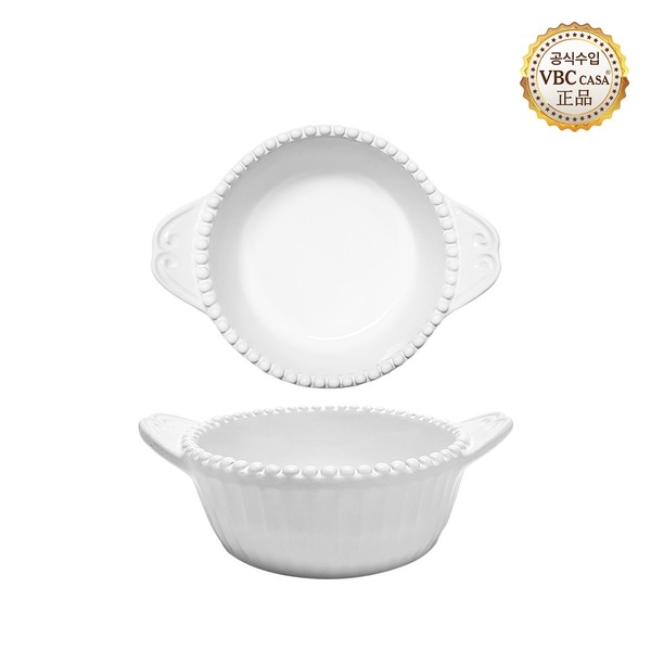 VBC Casa Incanto Baroque Dot Baker 18.5 x 14 x