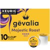 Gevalia Majestic Roast Bold Roast K‐Cup Coffee Pods, 10 ct