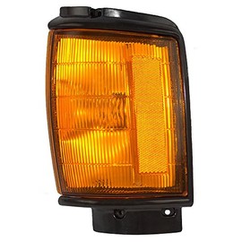 Brock Replacement Drivers Park Signal Corner Marker Light Lamp with Painted Trim Compatible with 1984-1986 4Runner + Pickup Truck 8162089143