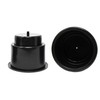 Black Recessed Drop-in Plastic Jumbo Cup Drink Can Holder with