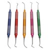 5Pcs Dental Gracey Curettes Curette Hand Scaler Universal Surgical Instrument