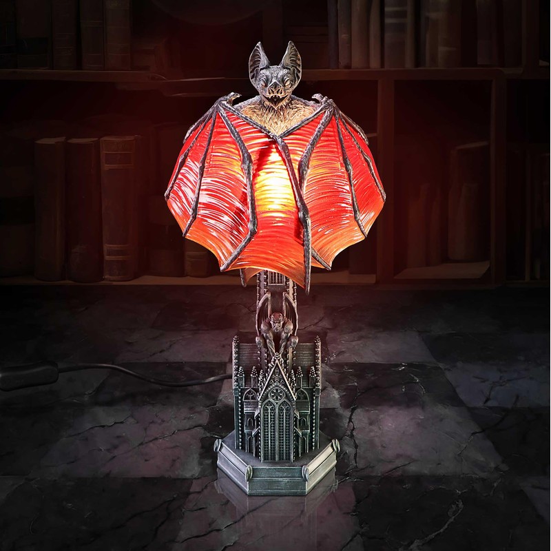 Nemesis Now Shadow Wing Figurine (UK Plug), Resin, Red, Cast