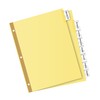 Avery 8-Tab Binder Dividers, Insertable Clear Big Tabs, 1 Set