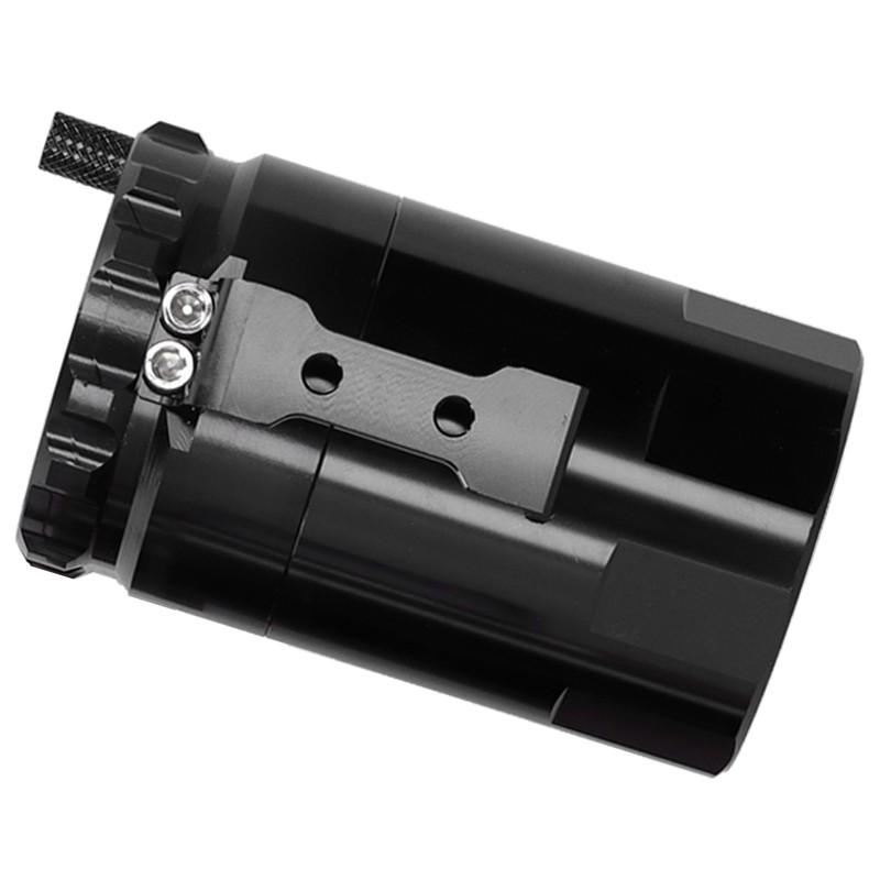 Universal Auto Oil Catch Can Breather Reservoir with Mounting Parts
