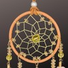 XEYOLHON Small Dream Catcher for Car Handmade Boho Hanging Decor