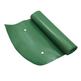 Manual Downspout Extender, Green, 8-Ft. x 7-In.
