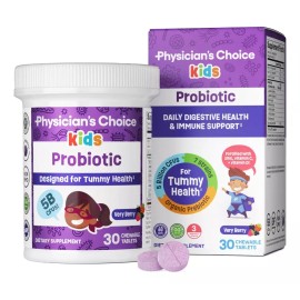 Physician's Choice Pre / Probióticos Niños Apoyo Inmunológico + Digestivo (30) Sabor Sin Sabor