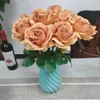 ATFL Fake Roses Artificial Flowers Bulk,Floral Diameter 4'',20 Pcs Artificial