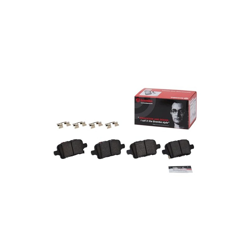 BREMBO Balatas Cerámicas Traseras Compatible con GMC TERRAIN de 2018