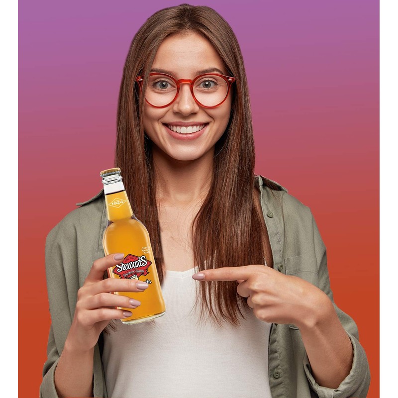 Stewart's Cream Soda, 12 fl oz (12 Glass Bottles)