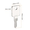uxcell Heavy Equipment Key, Machinery Ignition Keys for Lifts Tractors