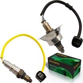 DAVRPES 2PCS 36531-5K8-004 36532-5AA-A51 Upstream Downstream Oxygen O2 Sensor for Honda Civic 2016-2020 1.5L-L4, Honda CR-V 2017-2020 1.5L-L4 Replace#234-5724 234-8027