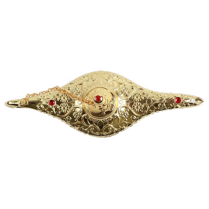 Magic Genie Lamp Exquisite Gold Eye Catching Durable Alloy Smoothing