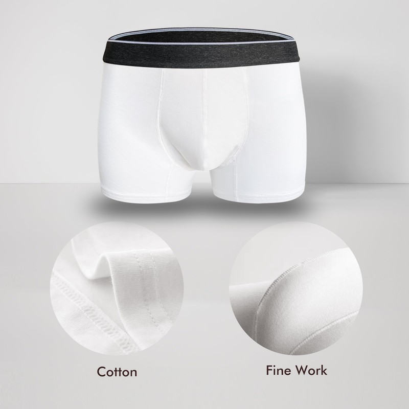 AIRCUTE Men Urinary Incontinence Underwear Washable Absorbency Soft Bladder Leak