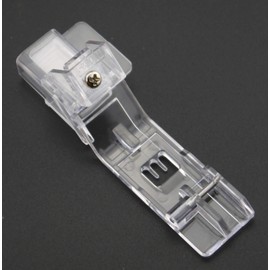 DREAMSTITCH H10822, H10823 Clear Bias Tape Binder Foot for Singer Quantumlock Serger H10822