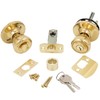 Stone Harbor Hardware Tulip Door Knob, Entry Latch, KW Keyway,