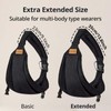 Plus Size Baby Sling Carrier - Baby Carrier Extended Adjustable