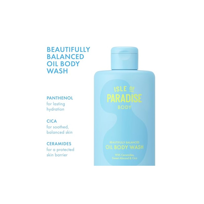 Isle Paradise Limpiador Aceite Equilibrado Una Piel Suave Tersa Gel