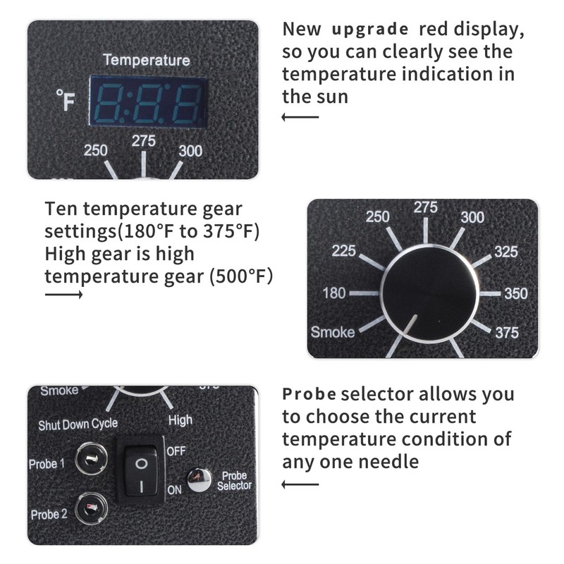 Digital Thermostat Control Board Kit for Traeger Pro Series 20