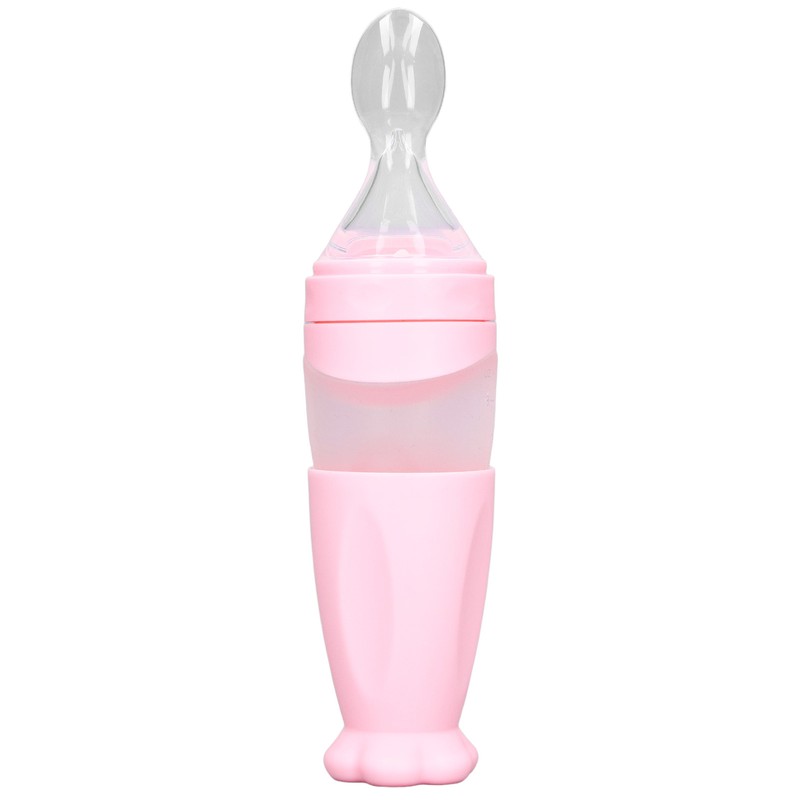 Feeding Bottle Spoon Easy Use Filtration Multipurpose Good Sealing Safety