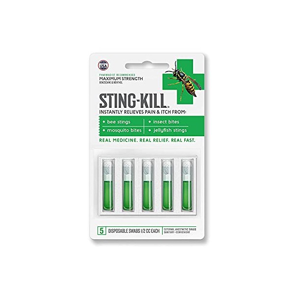 STING KILL SWABS 5CT (Pack of 8)