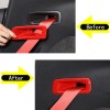 MODY For Corvette C8 2PCS 20-25 Red ABS Car Interior