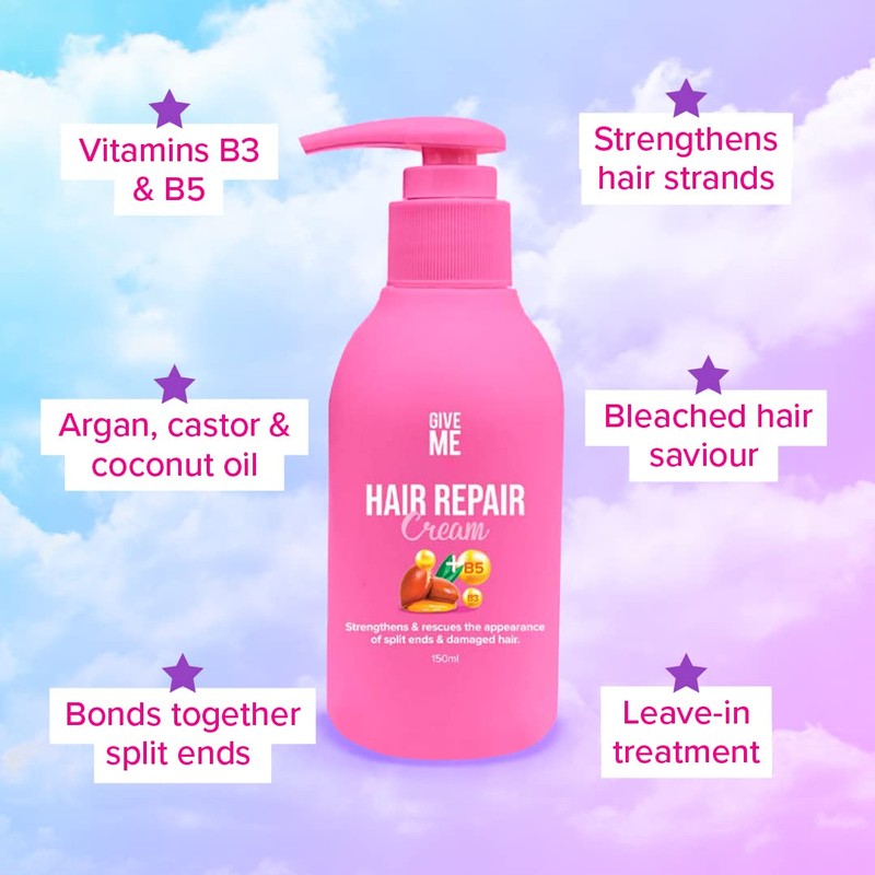 Give Me Cosmetics Hair Repair Cream Leave-In Treatment | Reduces