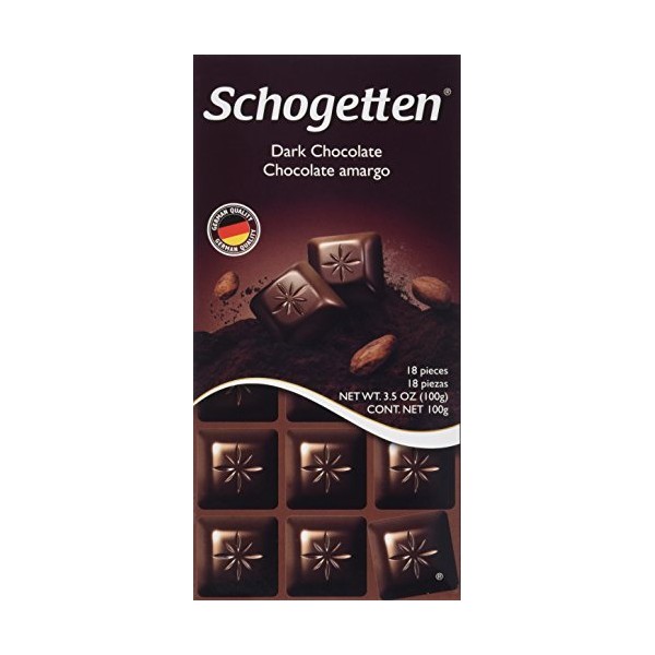 Schogetten German Dark Chocolate (Pack of 3) by Schogetten