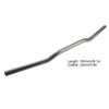 22mm Diameter Aluminum Alloy Retro Motorcycle Modified Handlebar Flat Gray