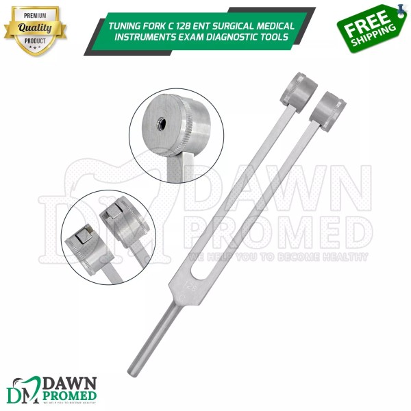 DawnProMed Tuning Fork C 128 ENT Diagnostic Exam Tools Surgical