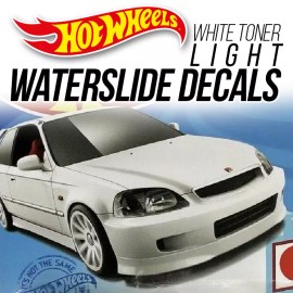MMR 1/64 Scale HONDA CIVIC EK9 Head Tail Light WaterSlide Decal Custom for Hot - Set of 2 (Inverted Version)