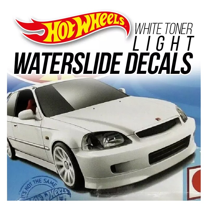 MMR 1/64 Scale HONDA CIVIC EK9 Head Tail Light WaterSlide