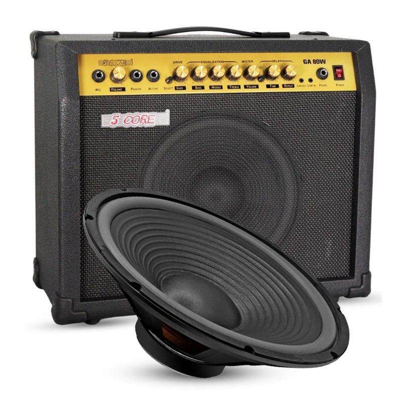 Professional 15-Inch 450W 4 Ohm Guitar Speaker Low Distortion Replacement