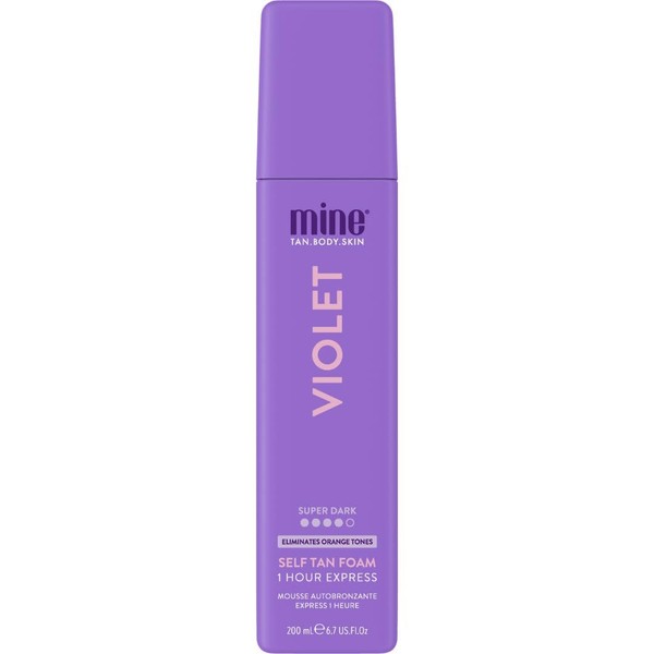 Minetan Violet Self Tan Foam | Color Base Collection -