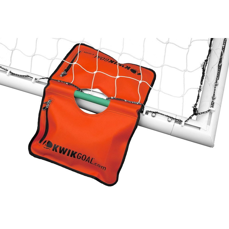 Kwik Goal Heavy-Duty Soccer Goal Anchor Bag, Orange
