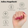 Miss Sophie Nagelfolie - Brick Red - Einfarbig, Rot, Nail