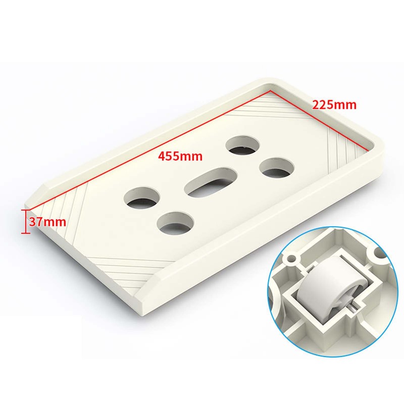 Mobile Computer Tower Stand Thicken Universal Rolling PC Stand with