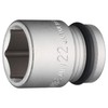 TONE HP4NV-22 Impact Socket 0.5 inch (12.7 mm) (1/2 mm),