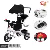 EB Kids' 1PCS/CS Black Tricycle with Cover