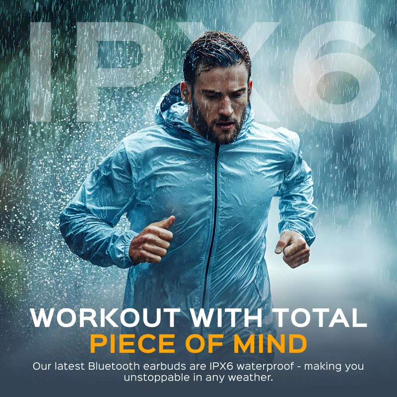 TREBLAB X9 Pro - Wireless earbuds with 6 AI Mics