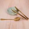 Hopbucan Stainless Steel Flatware Serving Utensils Serving Spoon for Kitchen