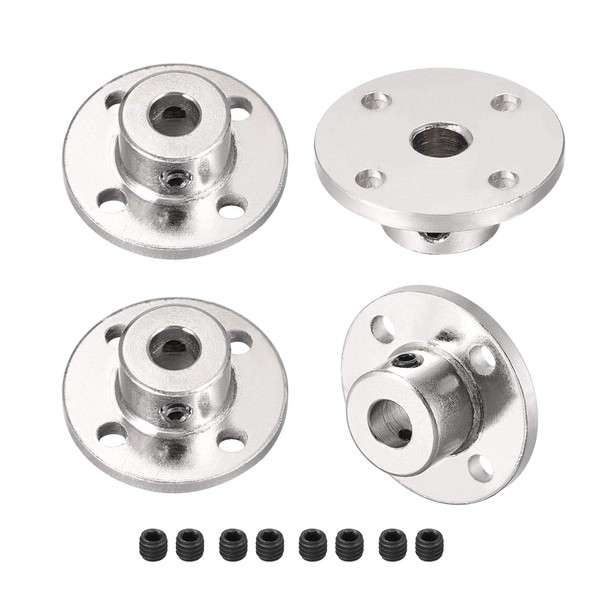 uxcell Shaft Coupler Motor Connector 0.3 inch (7 mm) Inner