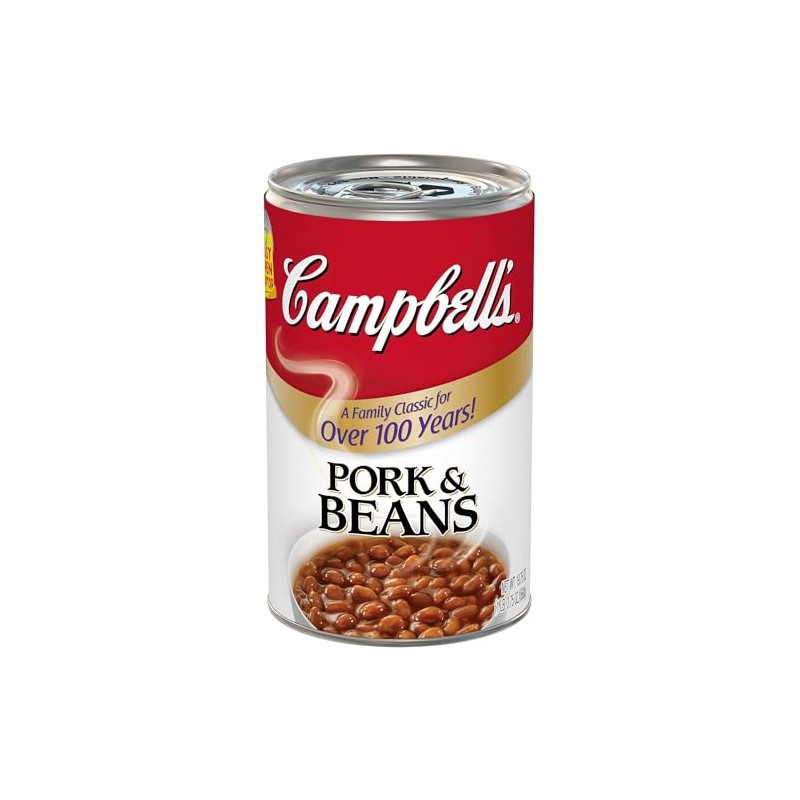 Campbell’s Pork and Beans, 19.75 Oz Can (Pack of 8)